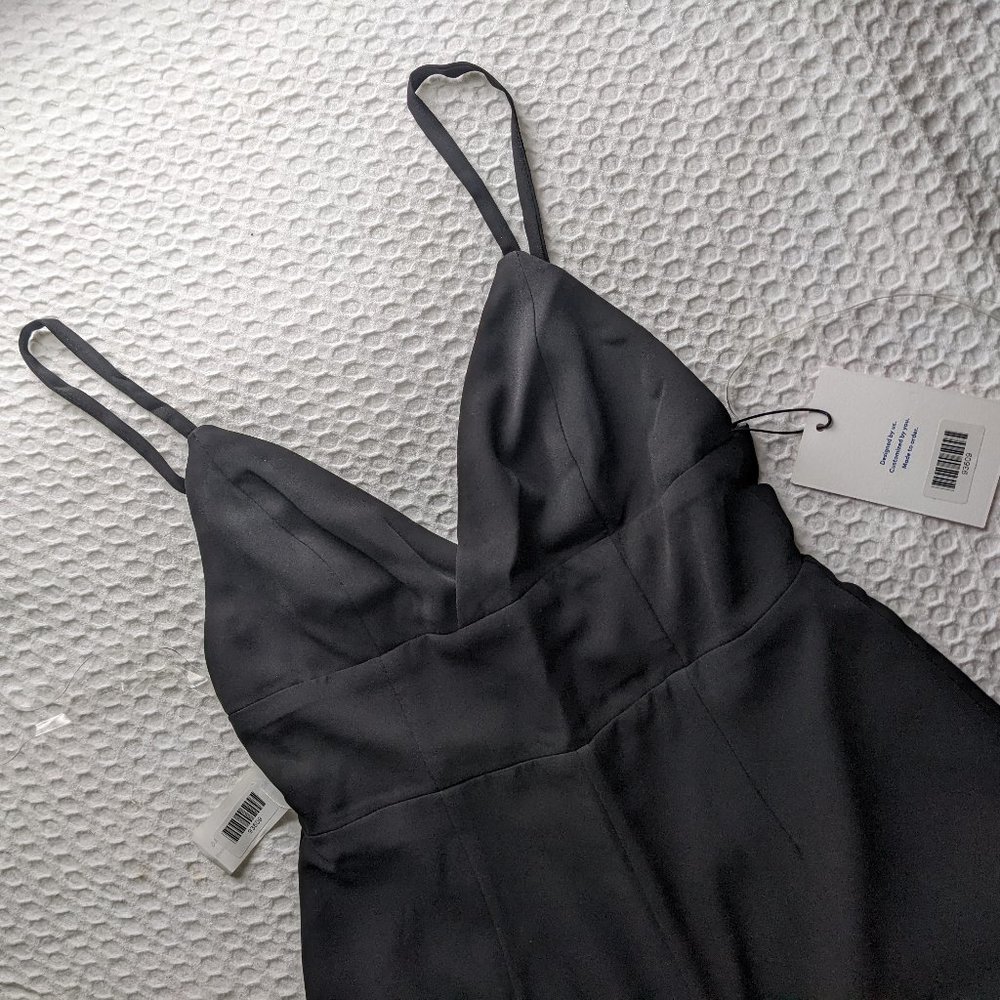Fame and Partners Jumpsuit in Black NWT - Picture 5 of 14